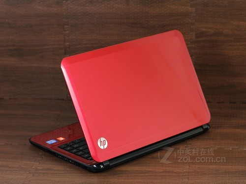 惠普 Pavilion 14红色 外观图