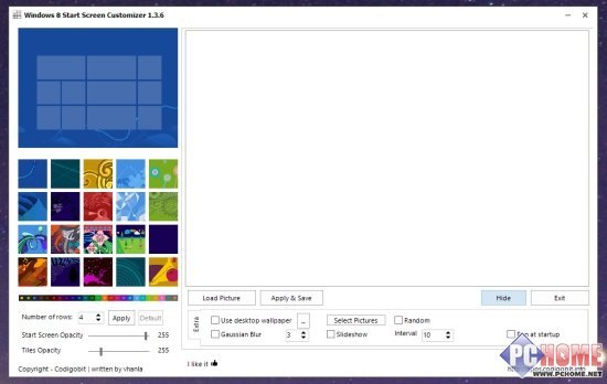 梦幻迷离 打造超炫Windows8开始屏幕