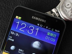 三星 GALAXY NOTE 黑色 听筒图 