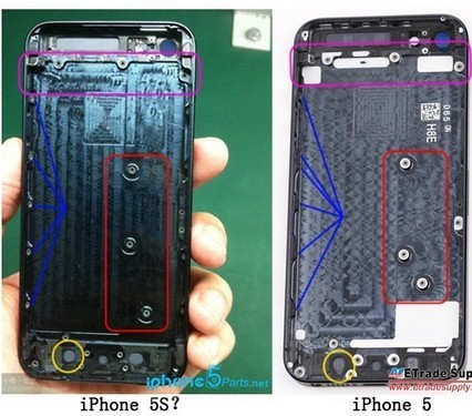 苹果iPhone 5S曝光 或将明年一季度上市 