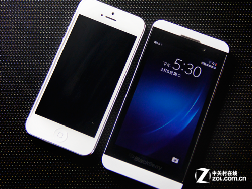 谁说那么像黑莓Z10/iPhone5对比图赏