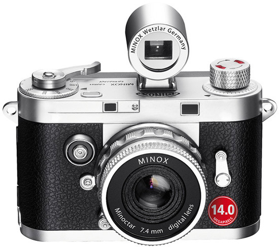 Minox DCC 14.0 camera silver New: Minox DCC 14.0 camera