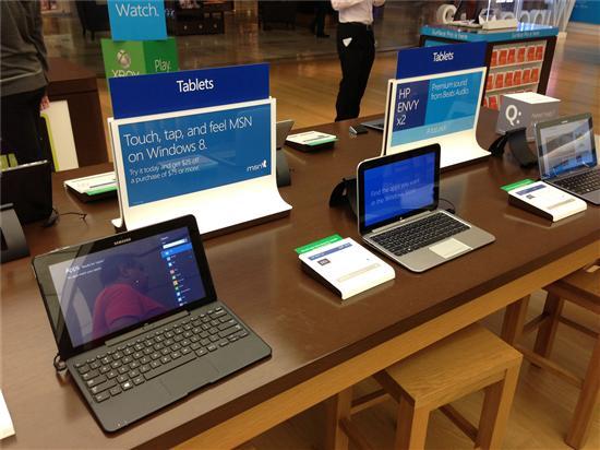 紧邻苹果零售店微软圣荷西专卖店探秘