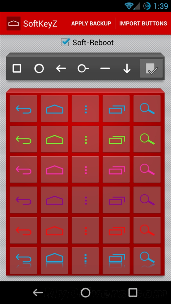 SoftKeyZ:轻松给安卓虚拟键换装_软件学园