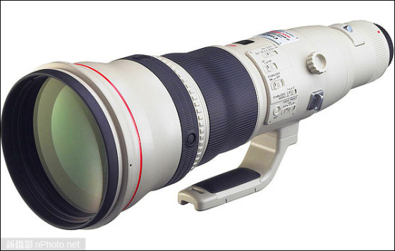 第二代800mm镜头 内置增距镜|佳能|镜头|800m