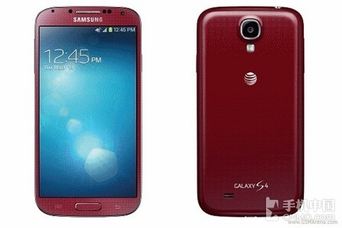 极光红版Galaxy S4亮相 AT&T独家发售 