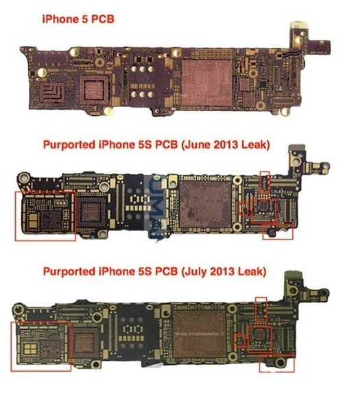 苹果iPhone5S屏幕谍照和新主板部分曝光 