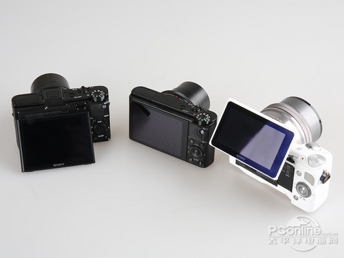 黑卡挑衅微单新旧索尼RX100对比NEX5R