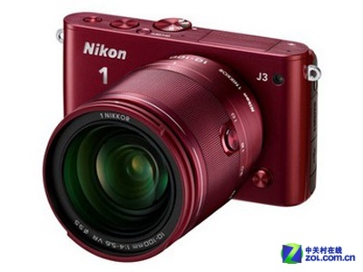 便携高速小单电 尼康J3套机仅售5450元_数码