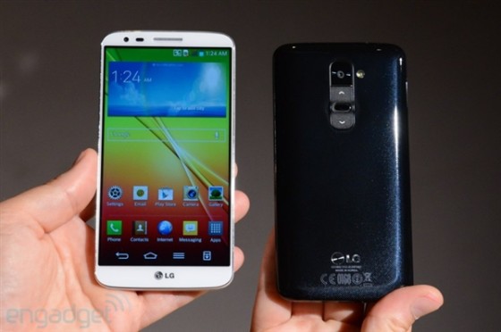 LG发布G2:5.2英寸屏+后置电源及音量键|LG|大