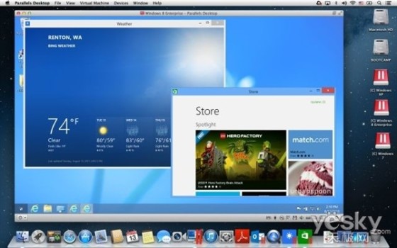Parallels9.0ʽMacWin8.1