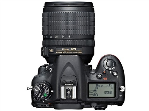 搭配24-105mm镜头 尼康D7100套机8588元_数
