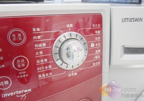 中国红受欢迎 小天鹅滚筒洗衣机受青睐