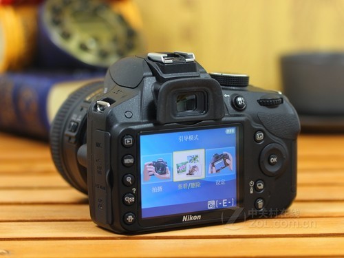 尼康 D3200黑色 外观图 尼康 D3200黑色 外观图
