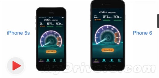 iPhone 6/5S网速对比测试：差距竟如此明显