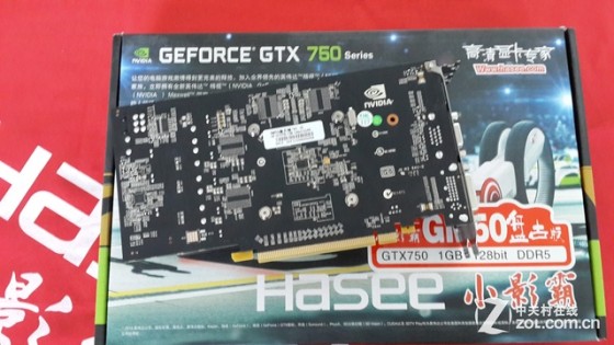 低耗实用超低价 小影霸GTX750仅售799元 