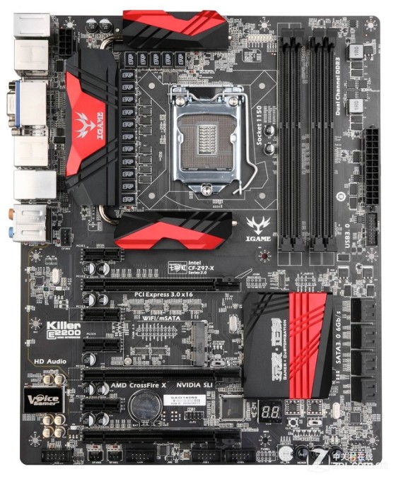 经典美型游戏板 七彩虹iGameZ97火爆1199