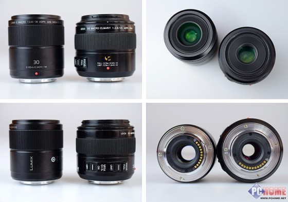 小小微摄力松下30mmF2.8MACRO对比评测