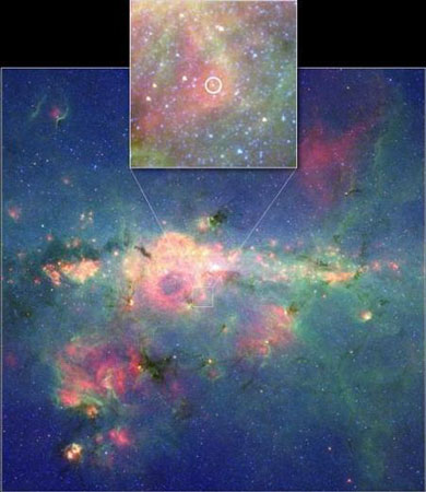 银河系发现新恒星亮度为太阳320万倍_科学探