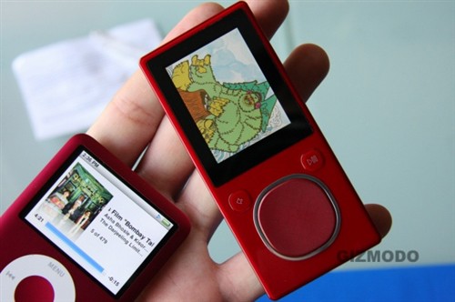 精美外形大PK iPod nano3对决Zune 2_数码