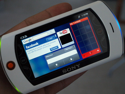 CES2008SONY多媒体掌上系统MYLO二代