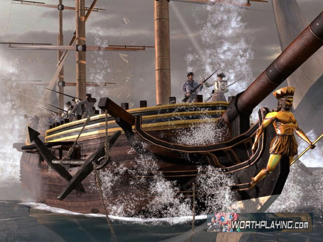 《帝国:全面战争》最新海战场面截图!_数码