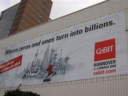 Ƽʱ_CeBIT 2008CeBITչľ޷