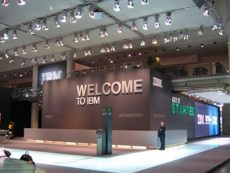 Ƽʱ_CeBIT 2008IBMչ̨