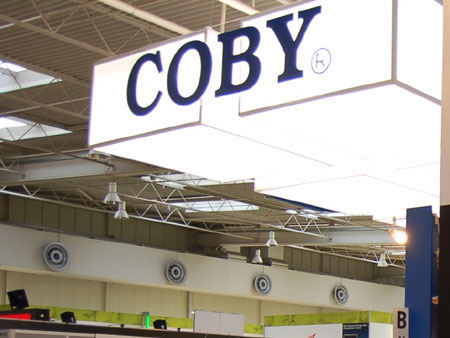 Ƽʱ_CeBIT 2008COBY չ̨