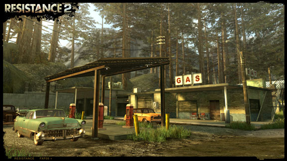PS3瞩目作品《抵抗2》最新游戏画面