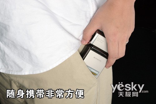 玲珑身段小巧轻便索尼TG1E高清DV试用感受