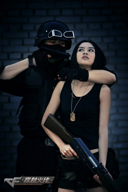 电竞美女BABO:《穿越火线》造型唯美