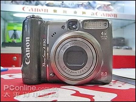 光学防抖 佳能A590IS再度到货内蒙