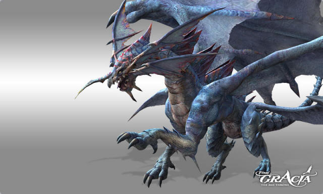 风龙登场 《天堂2》Gracia大陆新截图