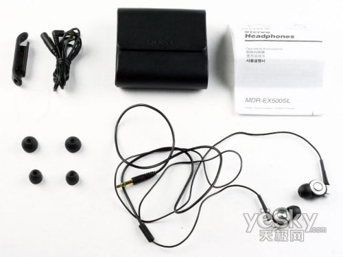 金属13.5mm驱动入耳索尼MDR-EX500L详细评