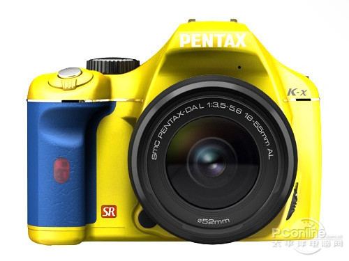 炫彩时尚入门单反 宾得K-x彩色单机低至3K8_