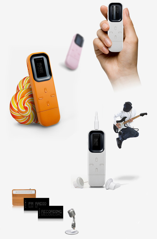 八彩缤纷的糖块iriver发布纯音新品T8
