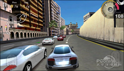 叫板GT赛车!普耐尔MOMO5 3D游戏网友实测_