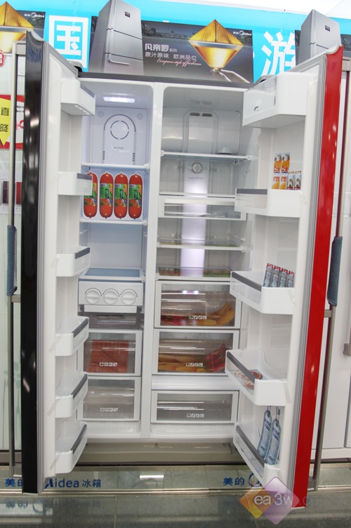 美的对开门冰箱个性设计仅售6999元