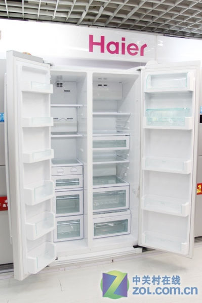 宽幅度变温室海尔对开门冰箱现9580元