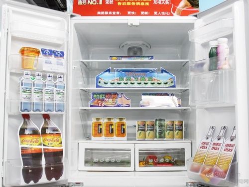 冰晶睿菱亮相美菱四门冰箱大卖中