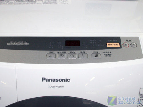 网购仅3599元松下6kg斜式滚筒正促销