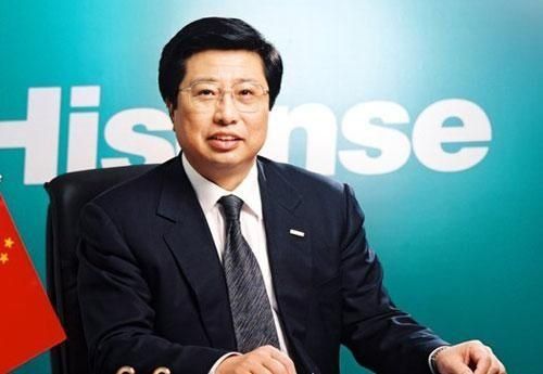 图为海信集团董事长周厚健
