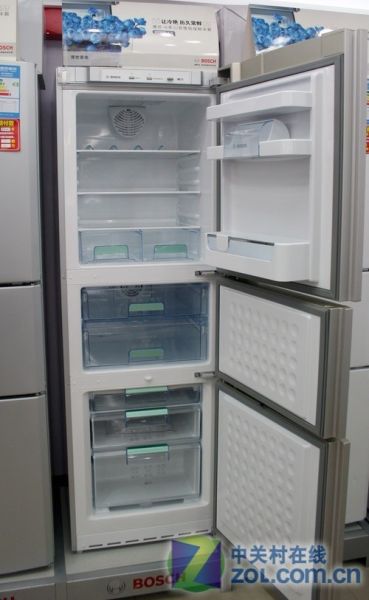 三循环制冷博世三开门冰箱5949元促销