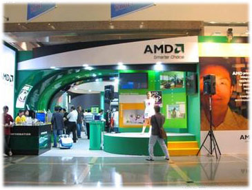 AMD展台