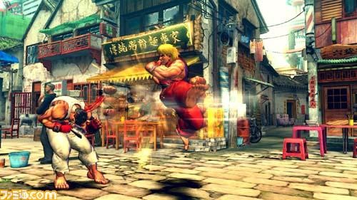 《街头霸王4》实际游戏截图海量公开