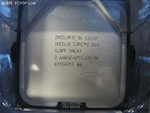 代理商控制出货酷睿2E8200处理器1400