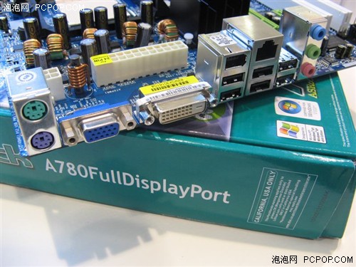 唯一带DisplayPort主板台系780到货