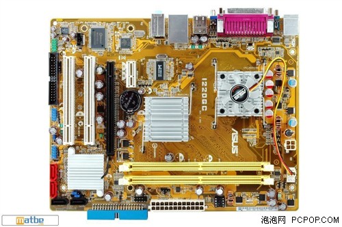 集成赛扬220处理器华硕展示I200GC主板