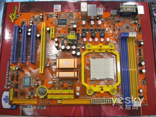 支持1333MHz前端总线 梅捷MCP73主板399铺